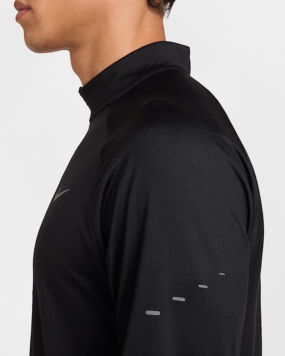 Nike running dri fit quarter zip clearance